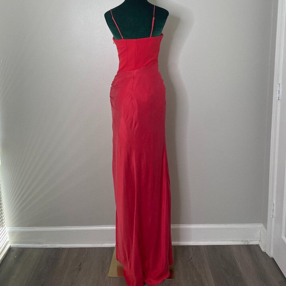 NWT | Cinq A Sept | Drina Gown in Pimento Red - Picture 4 of 4
